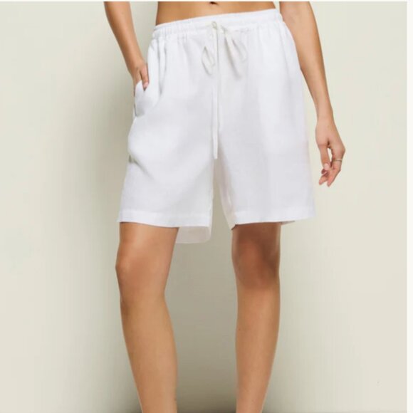 Nation Los Angeles - Charley Linen Bermuda Shorts - Picture 1 of 3